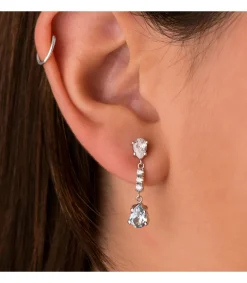 Pendientes Novia Volans Oro 18K Topacio Azul<Alda Joyeros Best
