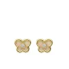 Pendientes Oro Amarillo 18 Ktes Mariposas Nacar<Alda Joyeros Discount