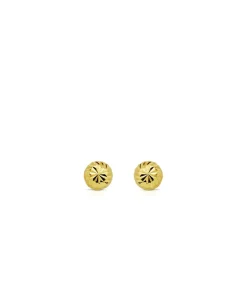 Pendientes Oro Amarillo Annunziata 5 Mm 18 Ktes<Alda Joyeros Online