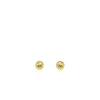 Pendientes Oro Amarillo Annunziata 4 Mm 18 Ktes<Alda Joyeros Cheap