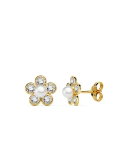 Pendientes Oro Amarillo Bastet 18 Ktes<Alda Joyeros Discount