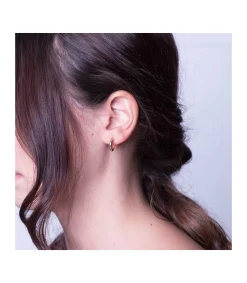 Pendientes Oro Amarillo Carmela 14Mm 18 Ktes<Alda Joyeros Online
