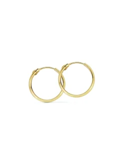 Pendientes Oro Amarillo Carmela 16Mm 18 Ktes<Alda Joyeros Best
