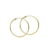 Pendientes Oro Amarillo Carmela 30Mm 18 Ktes<Alda Joyeros Shop