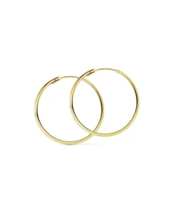 Pendientes Oro Amarillo Carmela 30Mm 18 Ktes<Alda Joyeros Shop