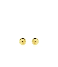 Pendientes Oro Amarillo Esther 5 Mm 18 Ktes<Alda Joyeros Hot