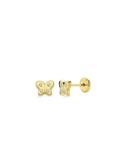 Pendientes Oro Amarillo Flora 18 Ktes<Alda Joyeros New