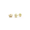 Pendientes Oro Amarillo Faina 18 Ktes<Alda Joyeros Clearance