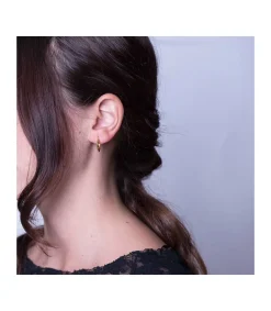 Pendientes Oro Amarillo Lupita 16Mm 18 Ktes<Alda Joyeros Online