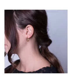 Pendientes Oro Amarillo Lupita 20Mm 18 Ktes<Alda Joyeros Sale
