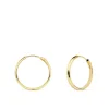 Pendientes Oro Amarillo Lupita 18Mm 18 Ktes<Alda Joyeros Discount