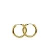 Pendientes Oro Amarillo Minerva 18Mm 18 Ktes<Alda Joyeros Fashion