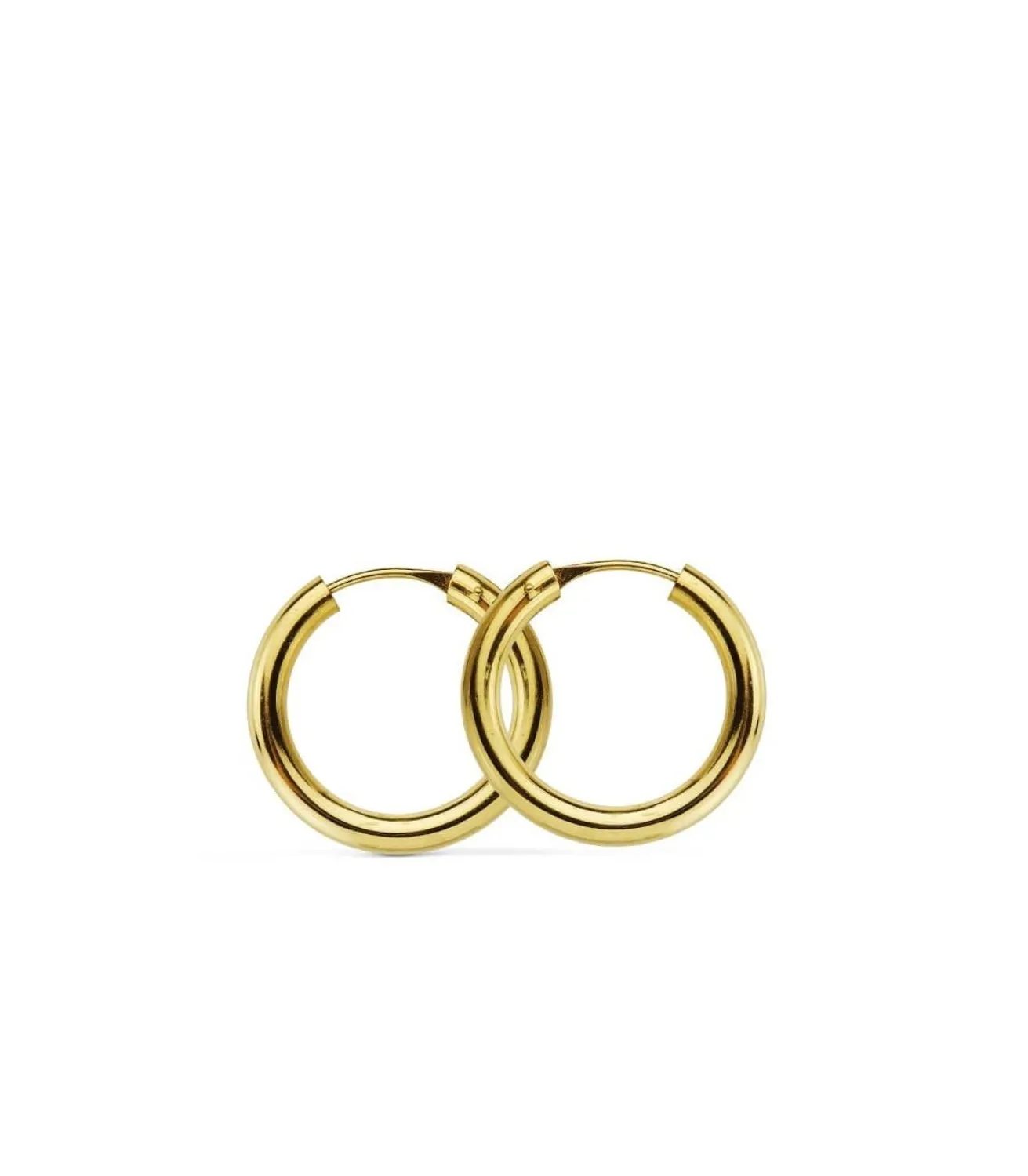 Pendientes Oro Amarillo Minerva 18Mm 18 Ktes<Alda Joyeros Fashion
