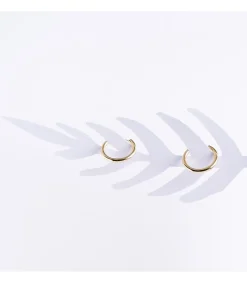 Pendientes Oro Amarillo Minerva 18Mm 18 Ktes<Alda Joyeros Fashion