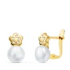 Pendientes Oro Amarillo Ros 18 Ktes<Alda Joyeros New