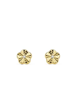 Pendientes Oro Amarillo Renet Flor 18 Ktes<Alda Joyeros Fashion