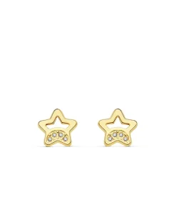 Pendientes Oro Ariadna Estrella 18 Ktes<Alda Joyeros Online