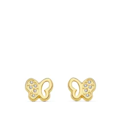 Pendientes Oro Ariadna Mariposa 18 Ktes<Alda Joyeros Store