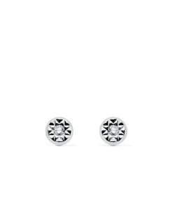 Pendientes Oro Blanco Antonela 5 Mm 18 Ktes<Alda Joyeros Discount