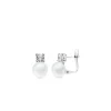 Pendientes Oro Blanco Cris 18 Ktes<Alda Joyeros Best Sale