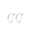 Pendientes Oro Blanco Edna 18 Ktes<Alda Joyeros Shop