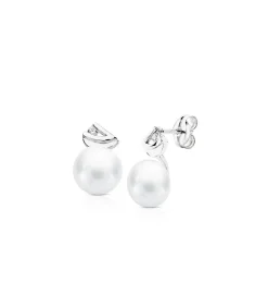 Pendientes Oro Blanco Kennocha 18 Ktes<Alda Joyeros Sale