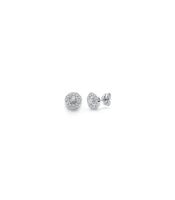 Pendientes Oro Blanco Poncia 18 Ktes<Alda Joyeros Clearance