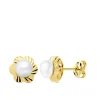 Pendientes Perla Helene Oro Amarillo 18K 7 Mm<Alda Joyeros Cheap