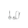 Pendientes Shayla Oro Blanco 18K<Alda Joyeros Clearance
