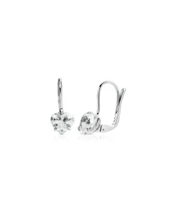 Pendientes Shayla Oro Blanco 18K<Alda Joyeros Clearance