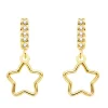 Pendientes Suli Oro Amarillo 18K Estrella<Alda Joyeros Fashion
