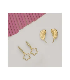 Pendientes Suli Oro Amarillo 18K Estrella<Alda Joyeros Fashion