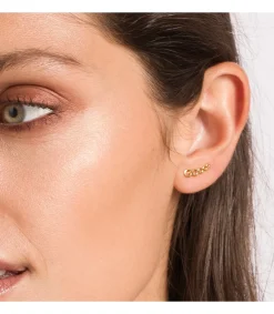 Pendientes Trepadores Circulos Oro 18K<Alda Joyeros Discount