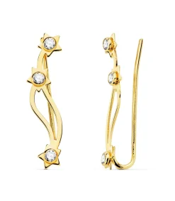Pendientes Trepadores Constelacion Oro 18K<Alda Joyeros Sale