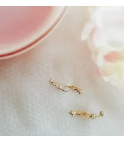 Pendientes Trepadores Constelacion Oro 18K<Alda Joyeros Sale