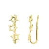Pendientes Trepadores Estrellas Oro 18K<Alda Joyeros Fashion