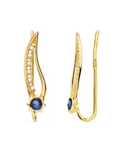 Pendientes Trepadores Halley Oro 18K<Alda Joyeros Sale