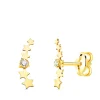 Pendientes Trepadores Petit Estrellas Oro 18K<Alda Joyeros Best