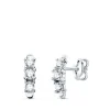 Pendientes Trilogy Oro Blanco 18K<Alda Joyeros Cheap