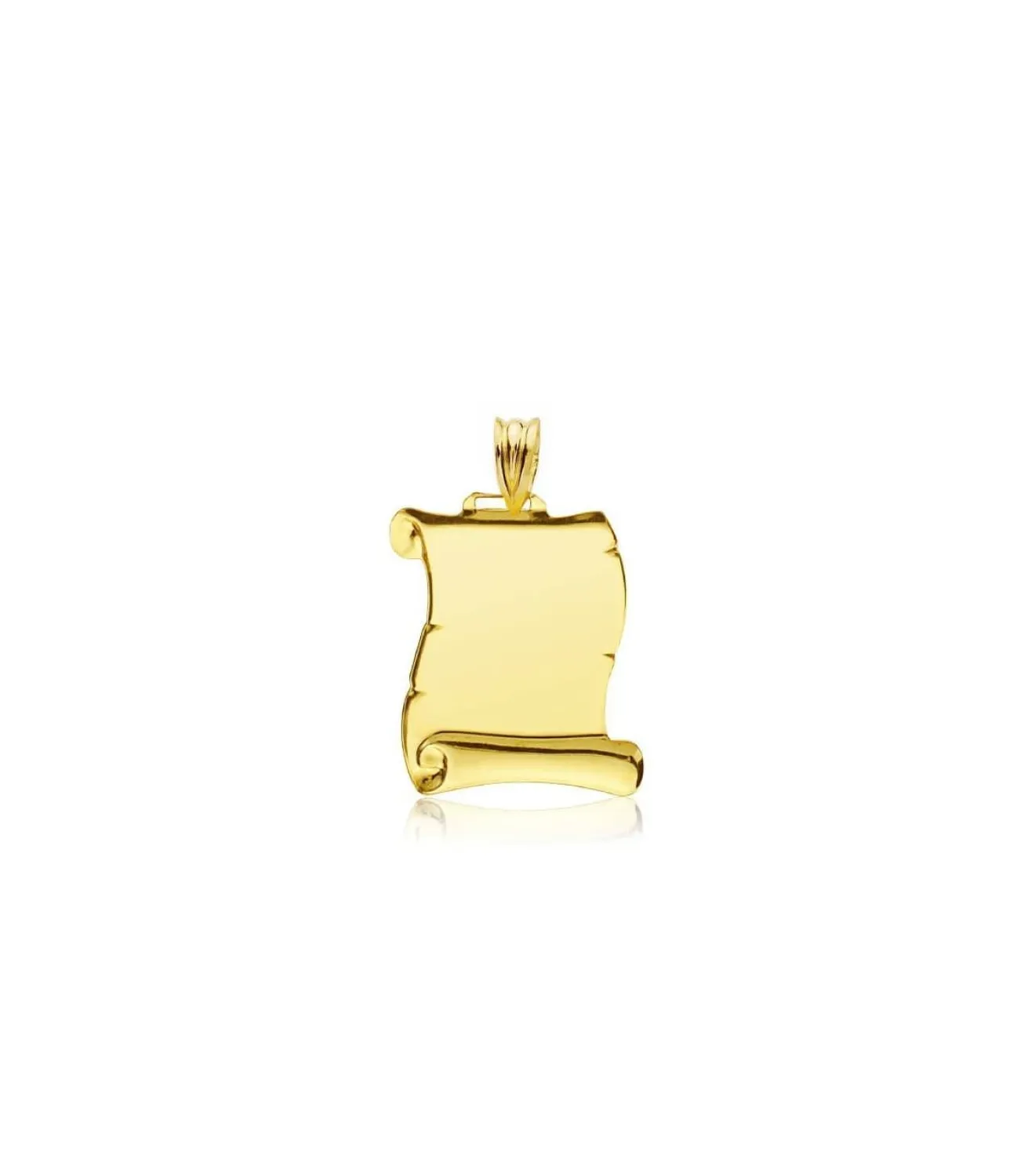 Pergamino Banda Oro Amarillo 18K 22Mm<Alda Joyeros Fashion