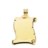 Pergamino Colgante Liso 18K 22Mm<Alda Joyeros Outlet
