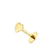 Piercing De Oreja Oro Amarillo 18K Corazon<Alda Joyeros Outlet