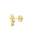 Piercing Oreja Oro Amarillo 18K Corazones<Alda Joyeros Online