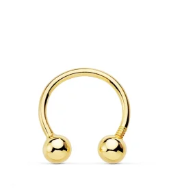 Piercing Septum Bolitas Oro 18K<Alda Joyeros Flash Sale