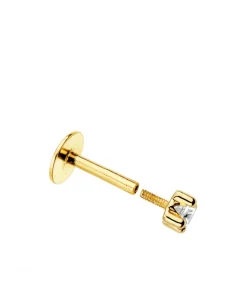 Piercing Stud Garrita Oro Amarillo 18K<Alda Joyeros Cheap