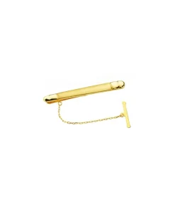 Pisacorbatas Matizado Oro Amarillo 18 Ktes<Alda Joyeros Discount