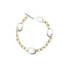 Pulsera Bicolor Oro 18K Motivos Ovalados<Alda Joyeros Discount