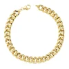 Pulsera Caballero Shelby Oro 18K Barbada 20Cm<Alda Joyeros Store