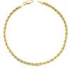 Pulsera Cadena Cordon Oro 18K 3Mm 19Cm<Alda Joyeros Cheap