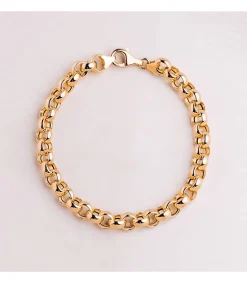 Pulsera Cadena Rolo Oro 18K 7Mm 19Cm<Alda Joyeros Best